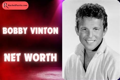 bobby vinton net worth|More.